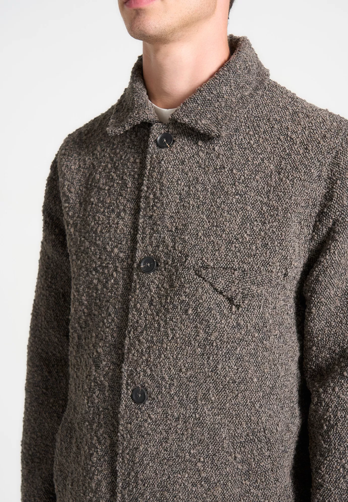 Online Boucle Coat - Outerwear