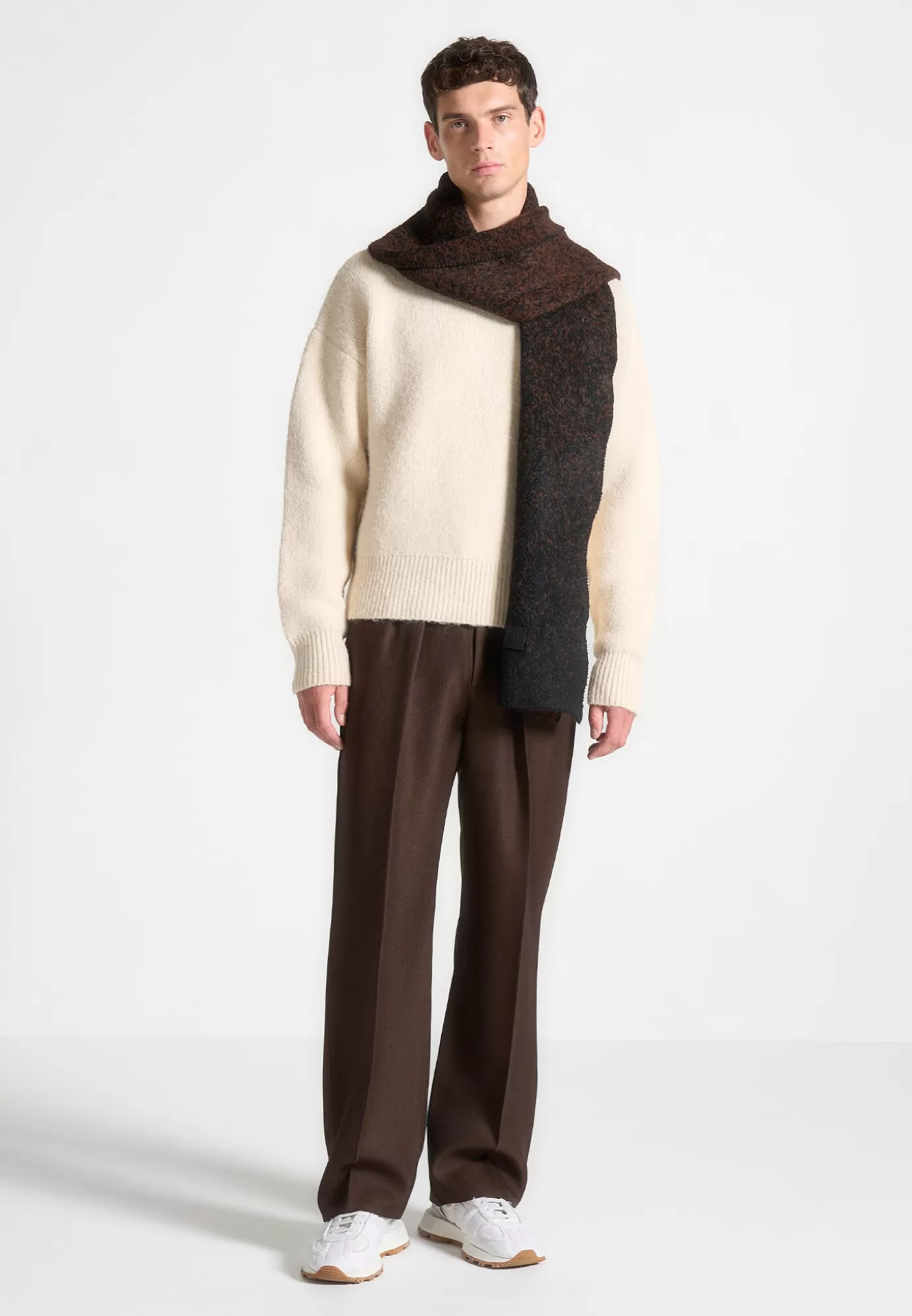 New Brushed Wool Knit Jumper - Knitwear