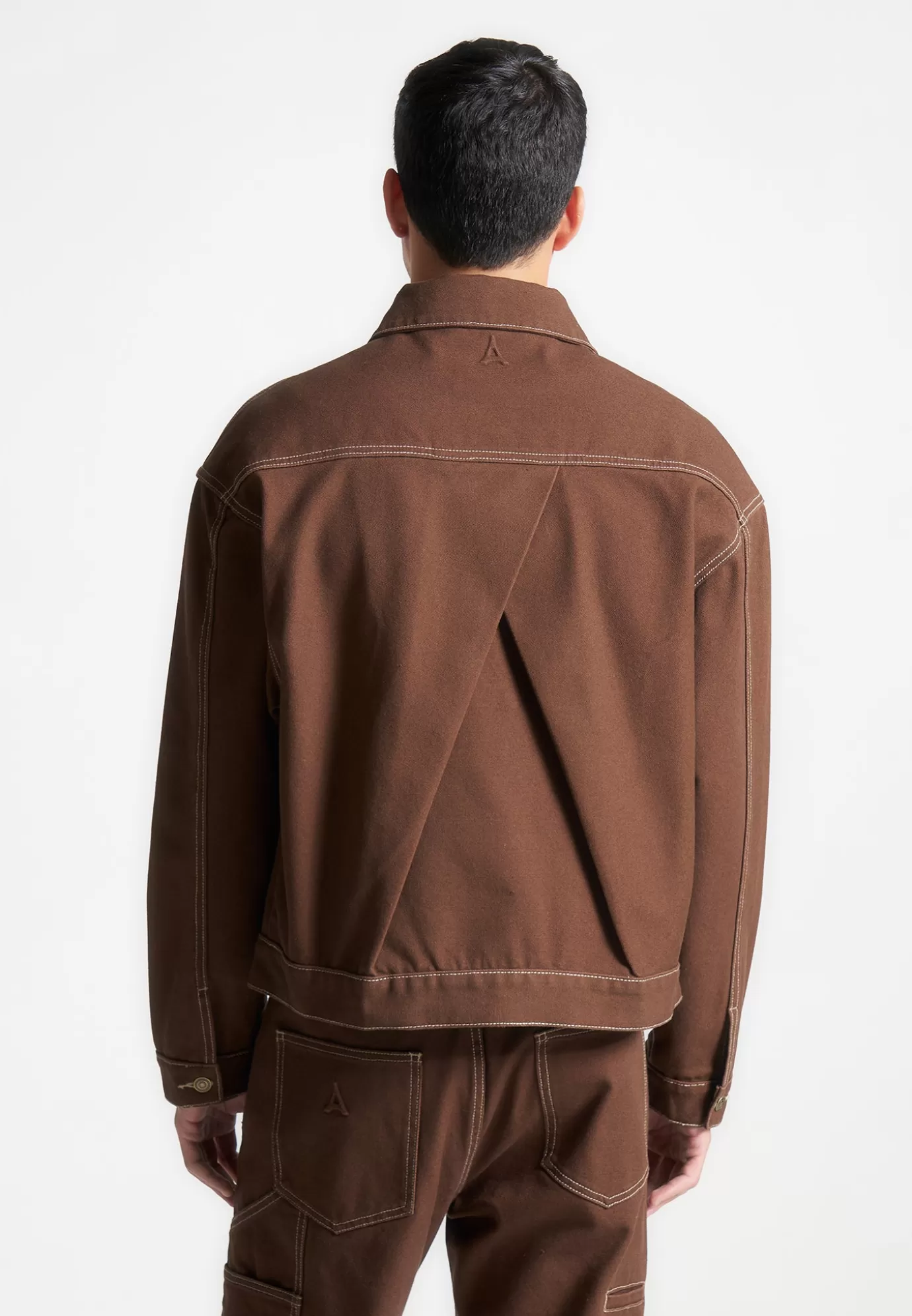 Discount Contrast Stitch Carpenter Jacket - Casual Co-ords