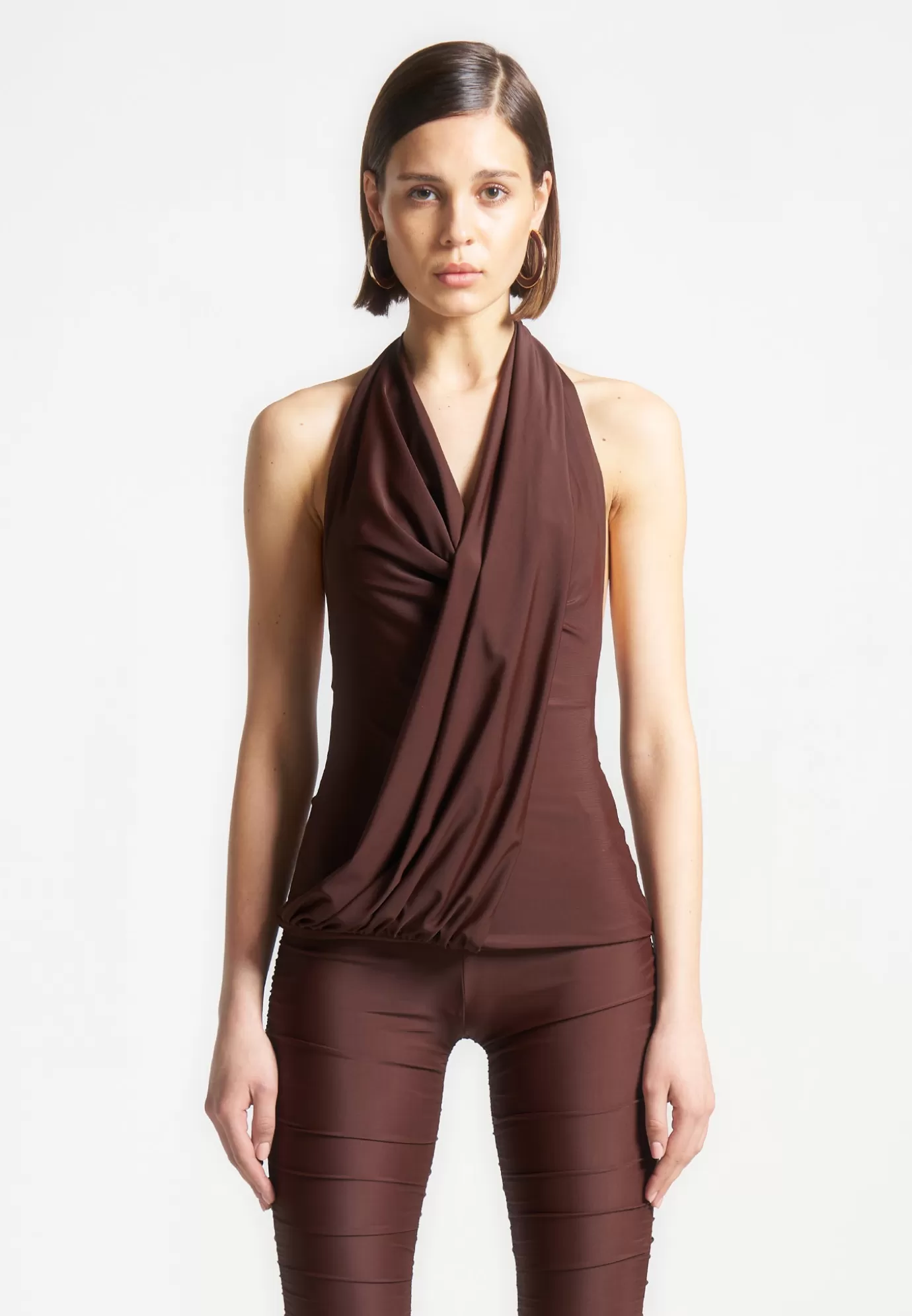 Best Draped Halterneck Top - Matching Sets