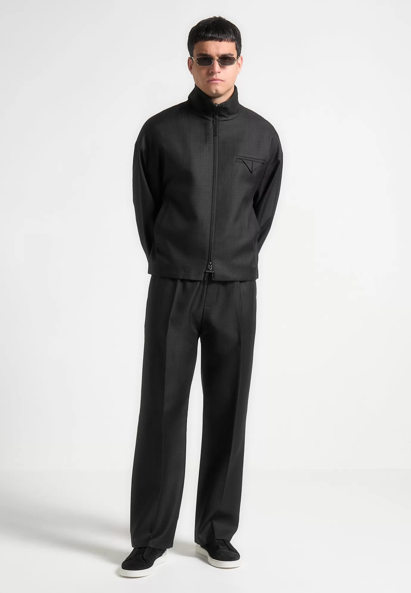 Discount Elasticated Tailored Crease Trousers - Formal Co-ords