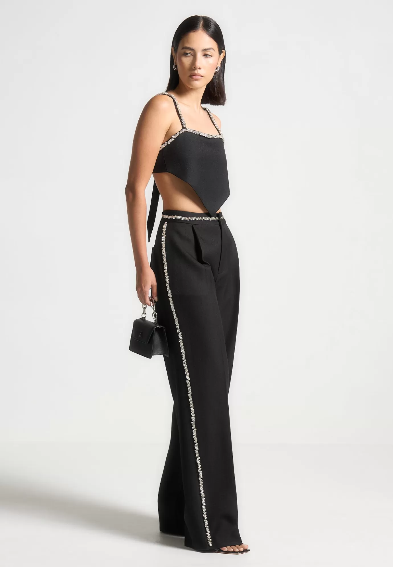 Hot Embellished Tailored Trousers - Matching Sets