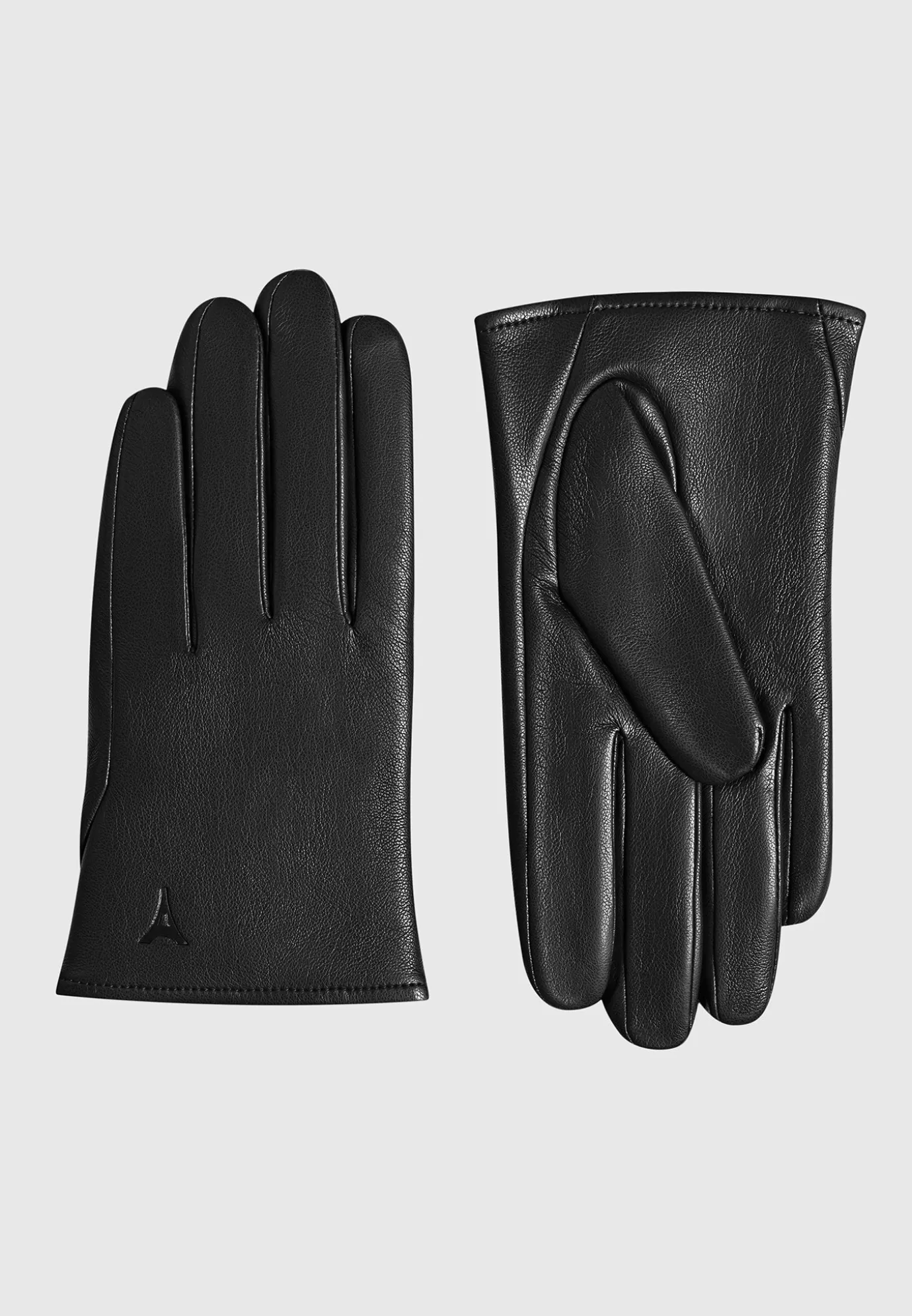 Outlet Leather Short Gloves - Winter Accessories