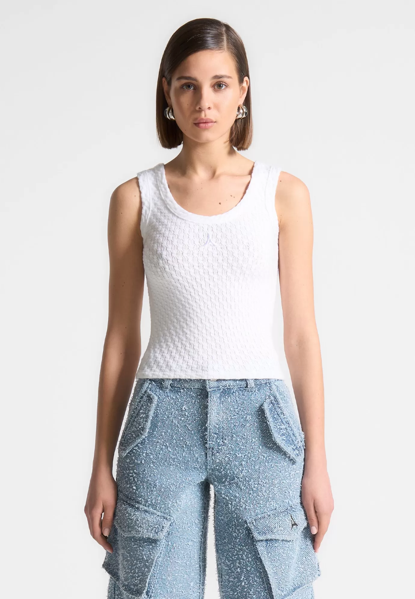 Store Limited Edition Eiffel Knitted Tank Top - Knitwear