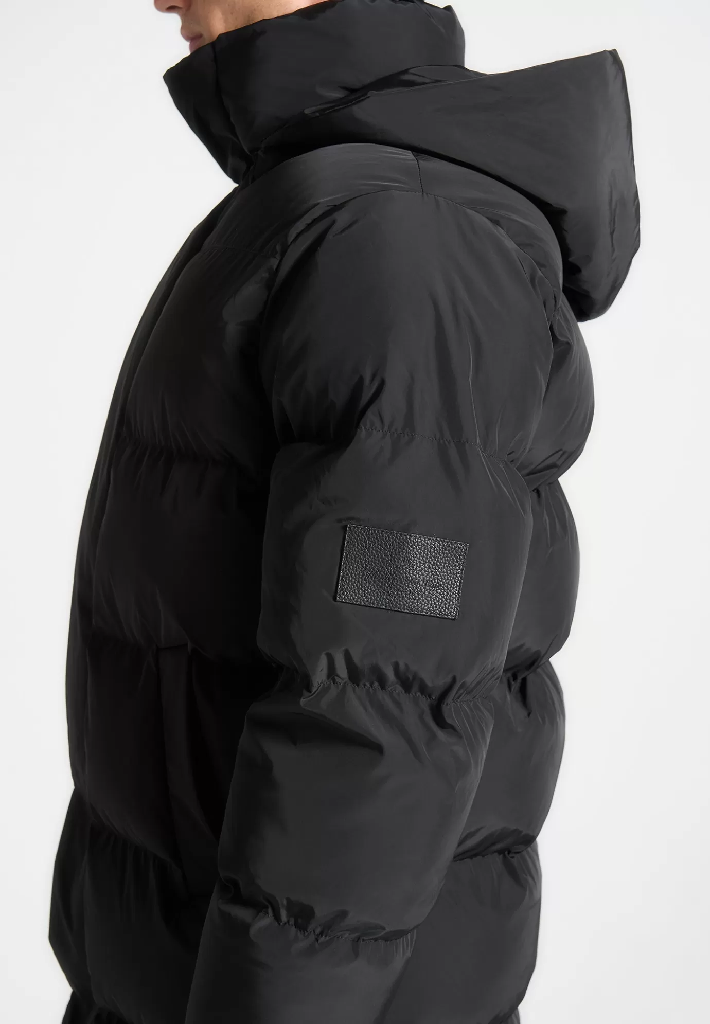 Flash Sale Longline Quilted Puffer Jacket - Outerwear