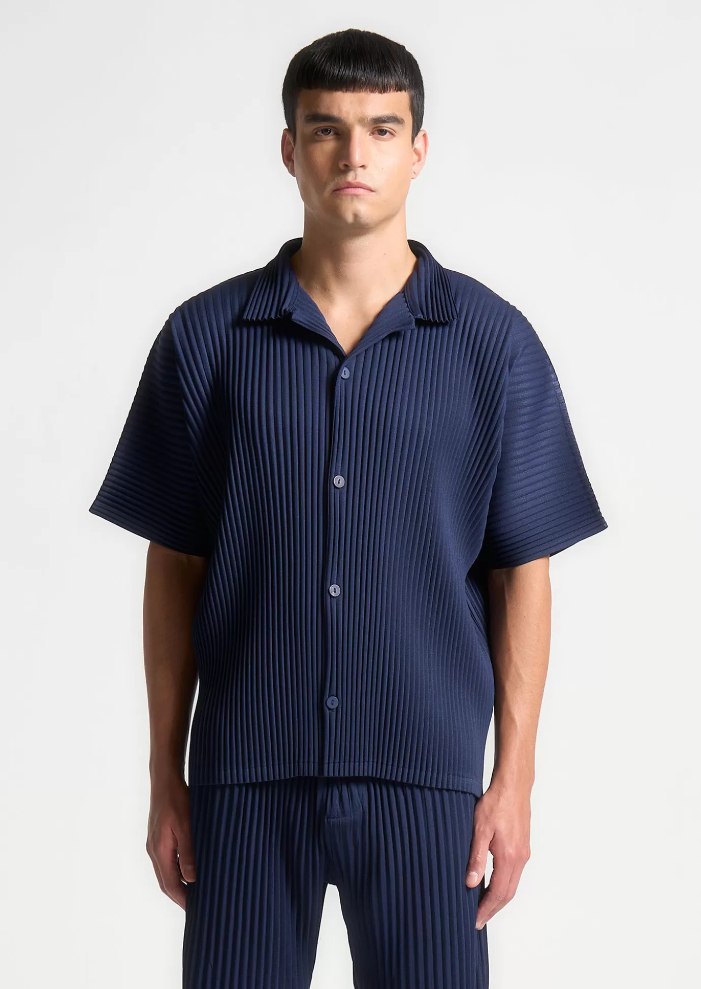 Online Pleated Shirt - Casual Co-ords