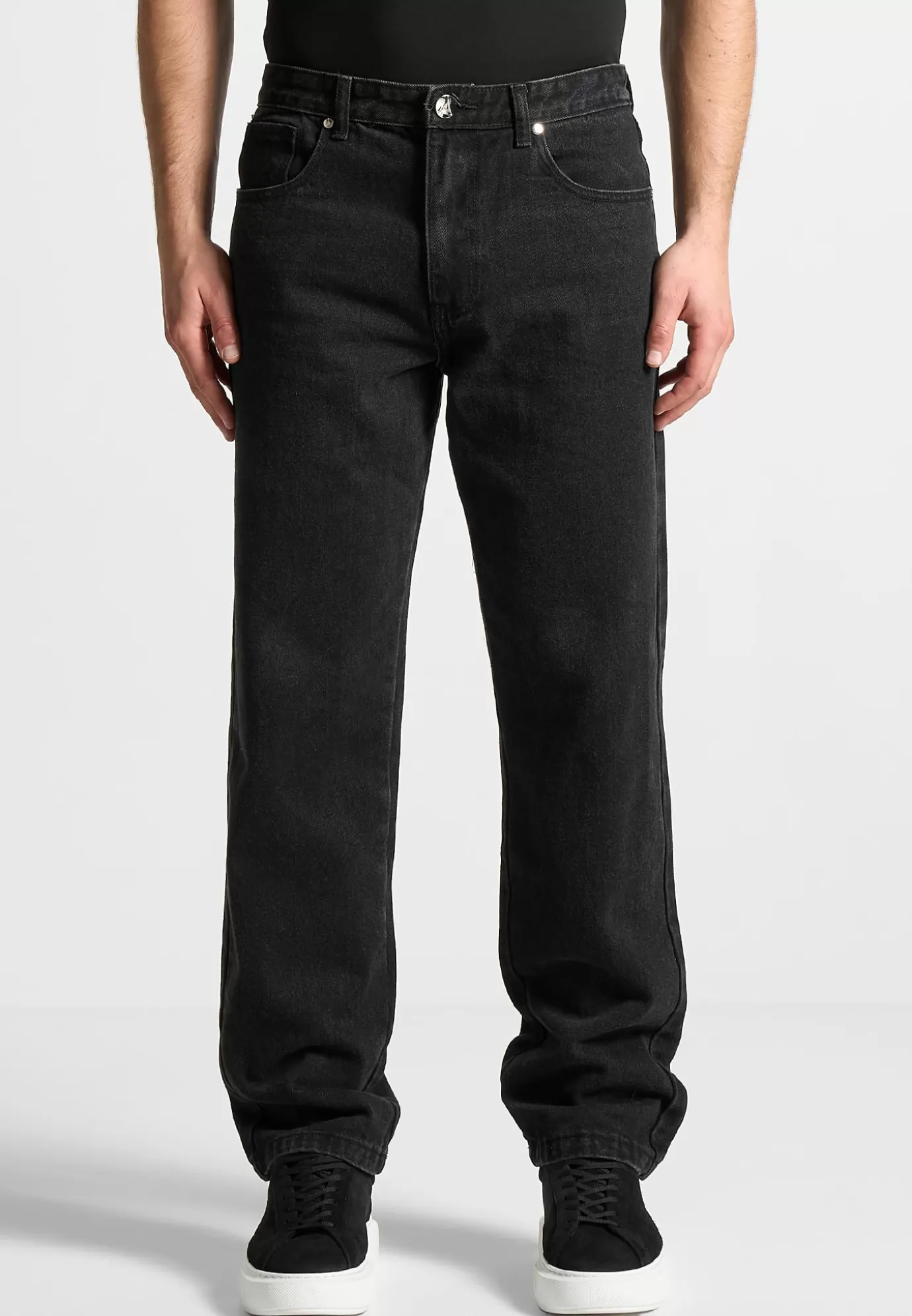 Clearance Relaxed Fit Jean - Washed Jeans