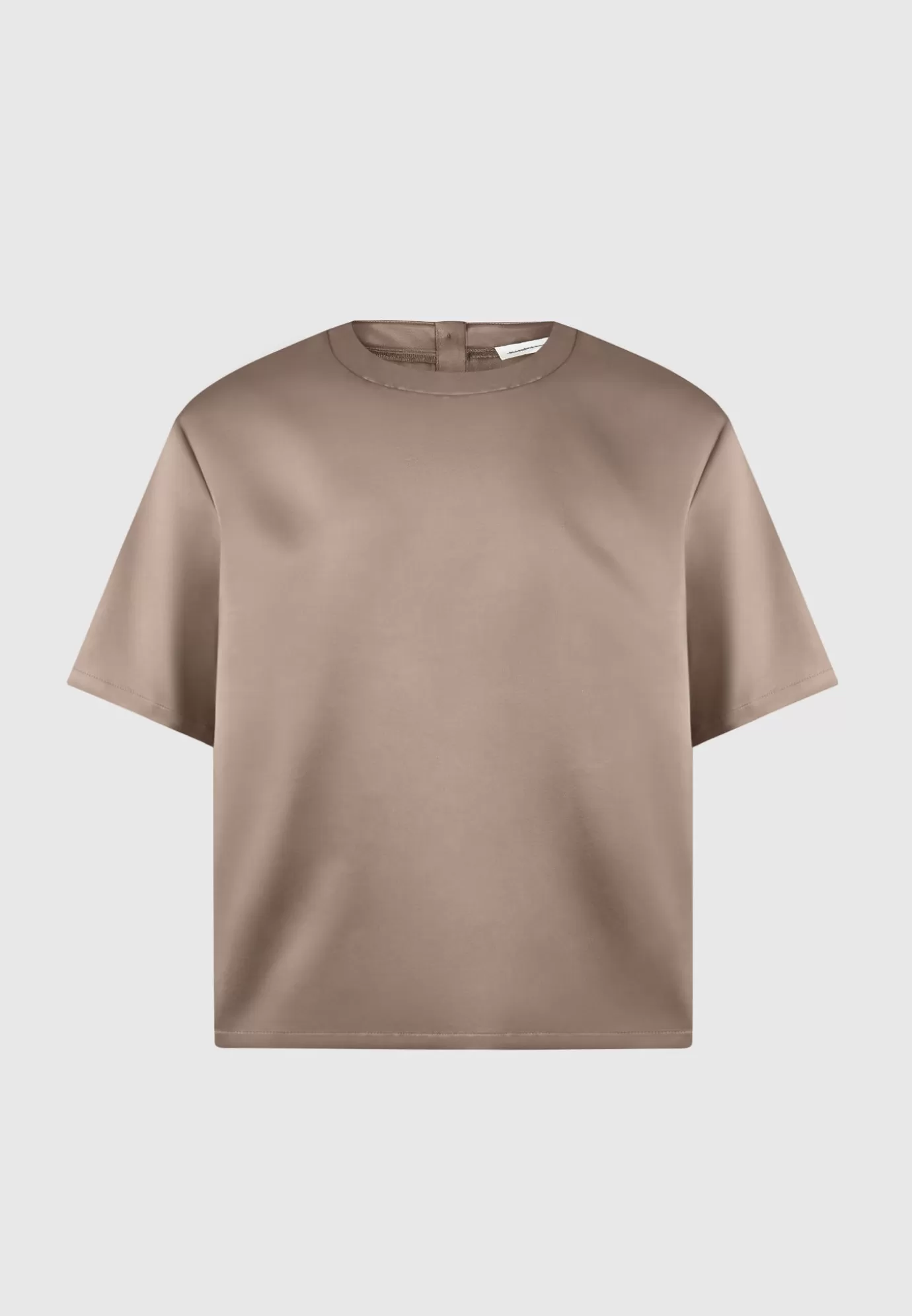 Flash Sale Satin Boxy Fit T-Shirt - T-shirts