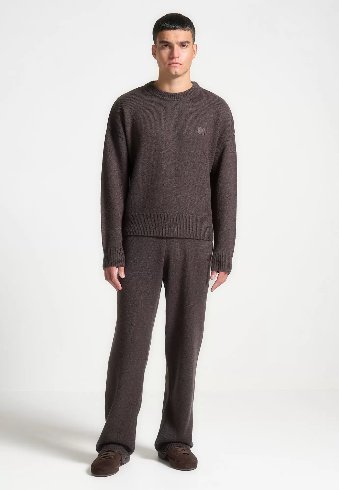 Best Sale Signature Mohair-Blend Crewneck Jumper - Knitwear