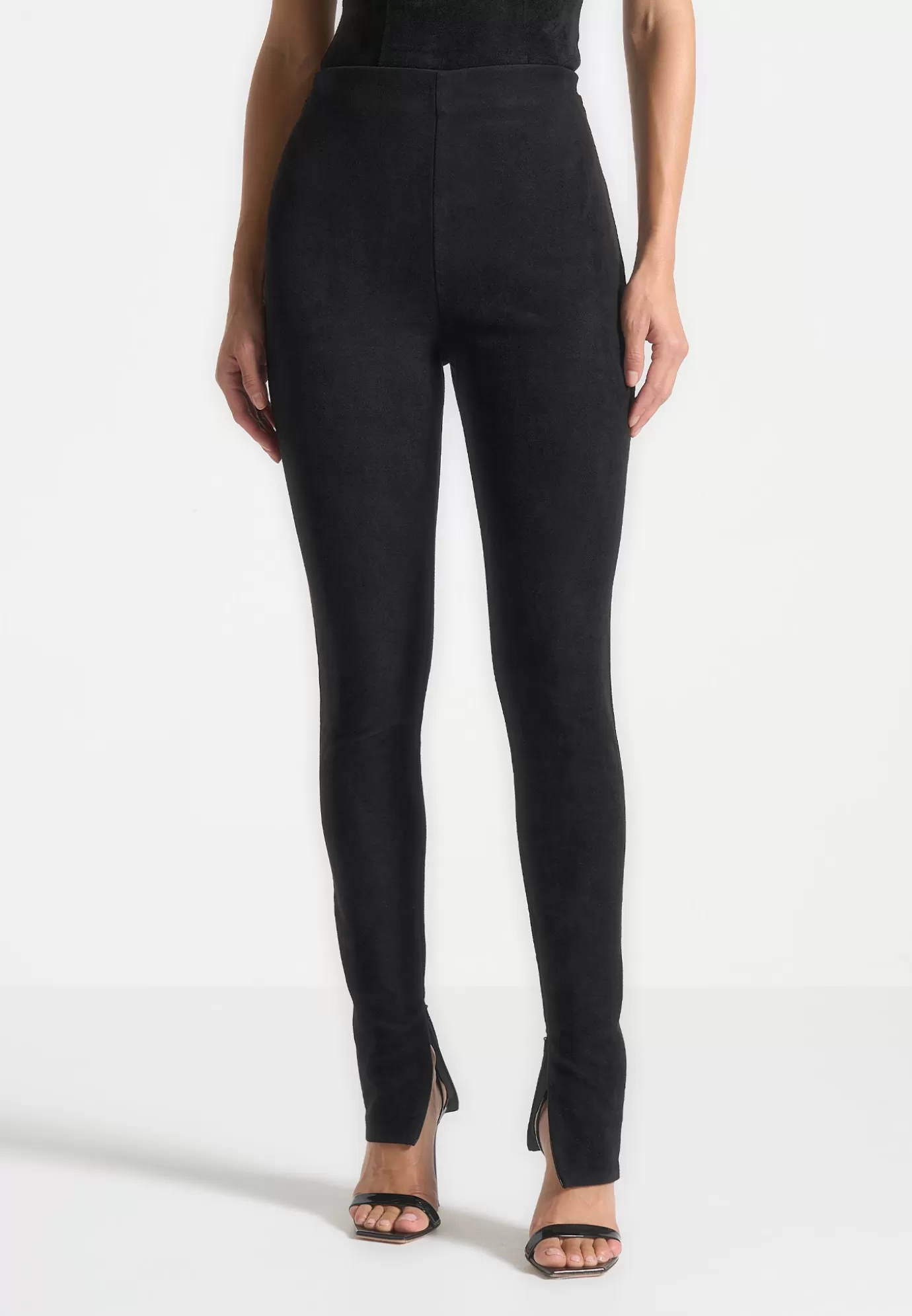 Flash Sale Suede Leggings - Leggings