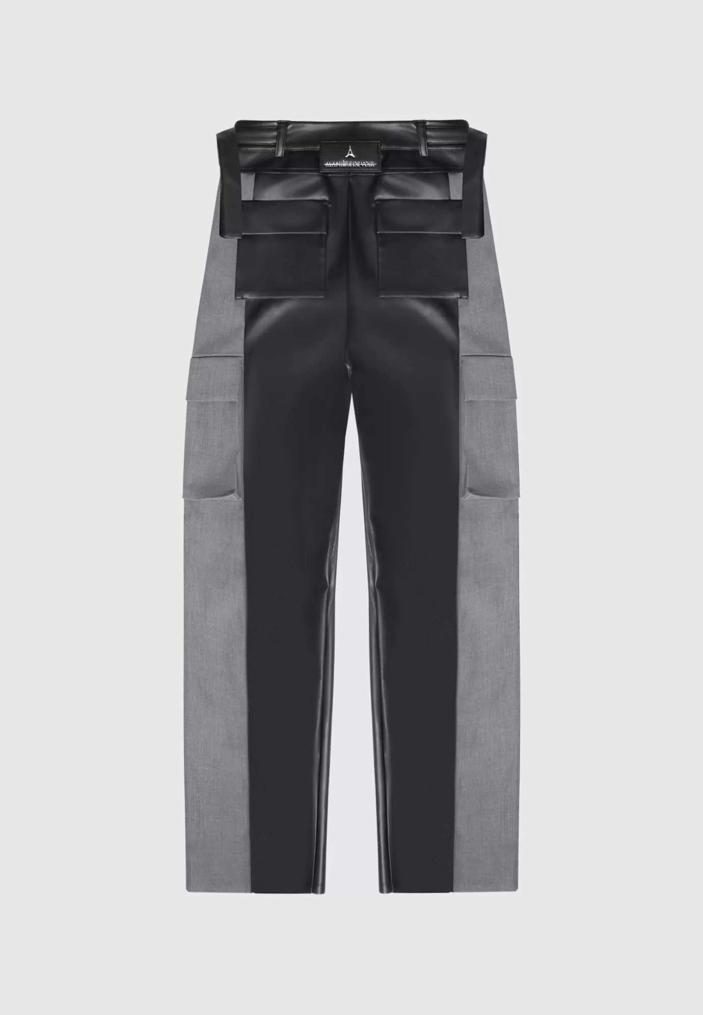 Flash Sale Tailored Cargo Trousers - Grey/Black Matching Sets