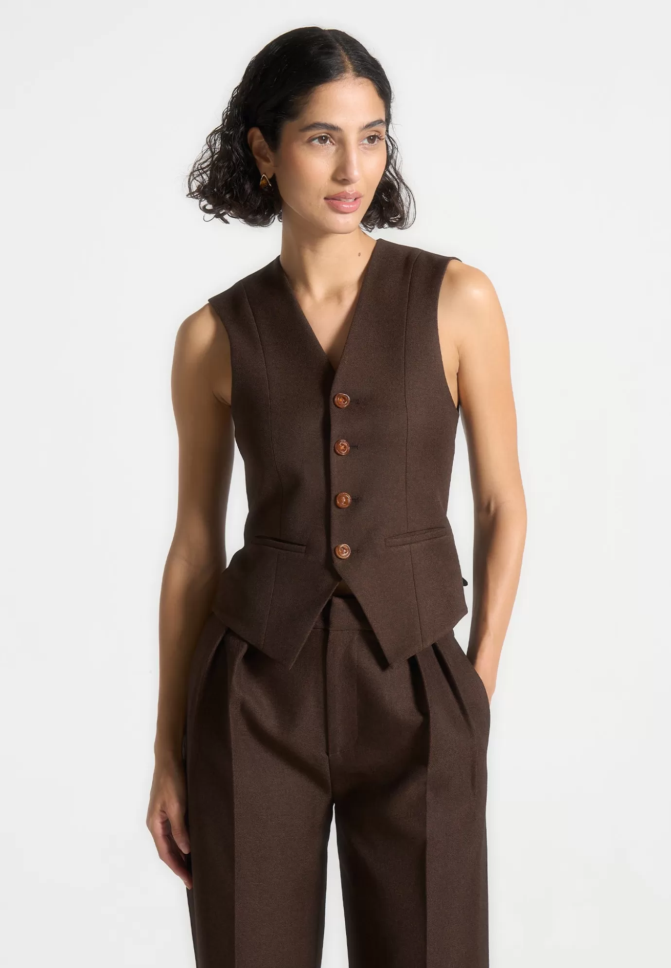 Shop Tailored Cinch Waistcoat - Blazers & Waistcoats