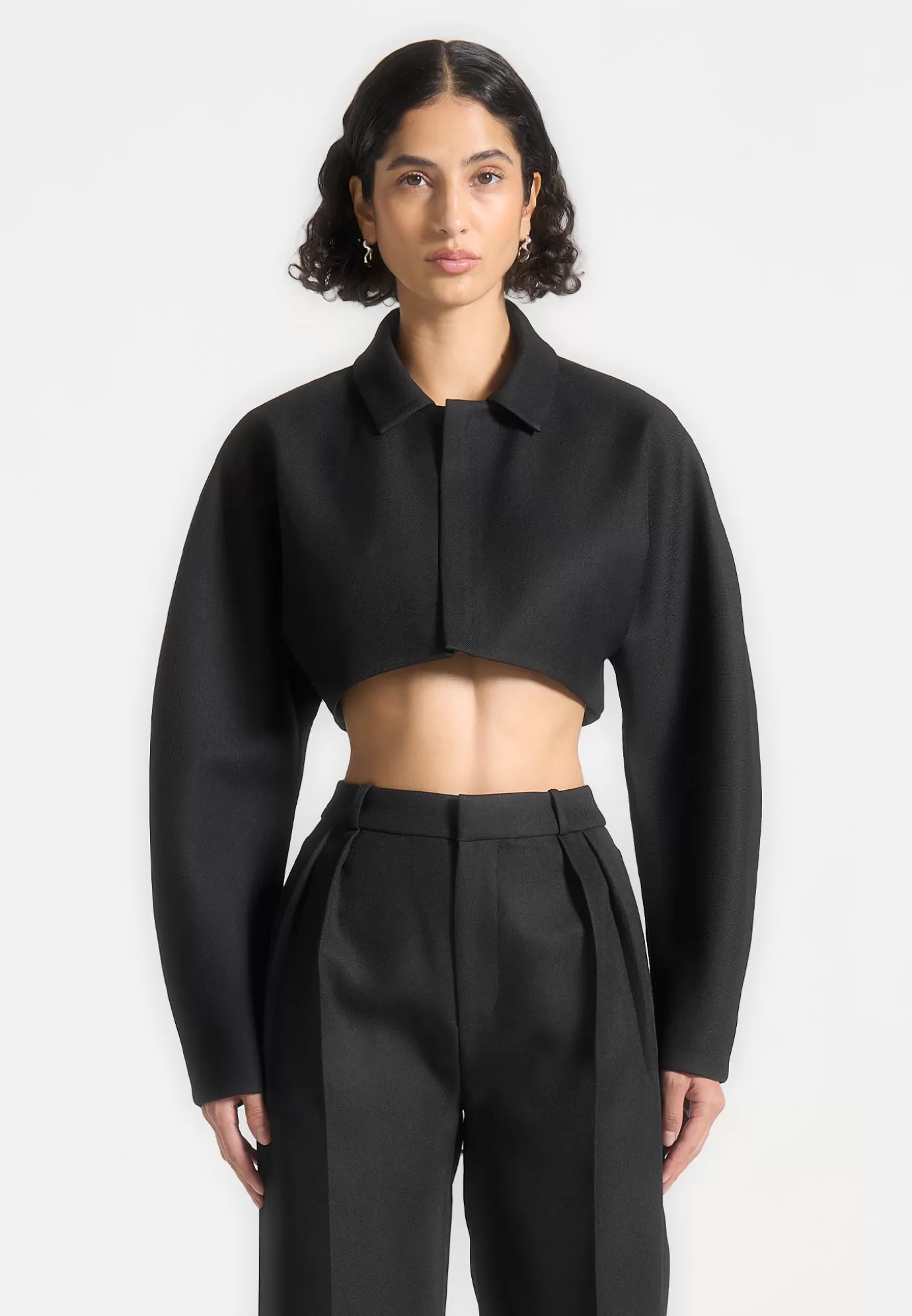 Store Tailored Super Cropped Jacket - Jackets