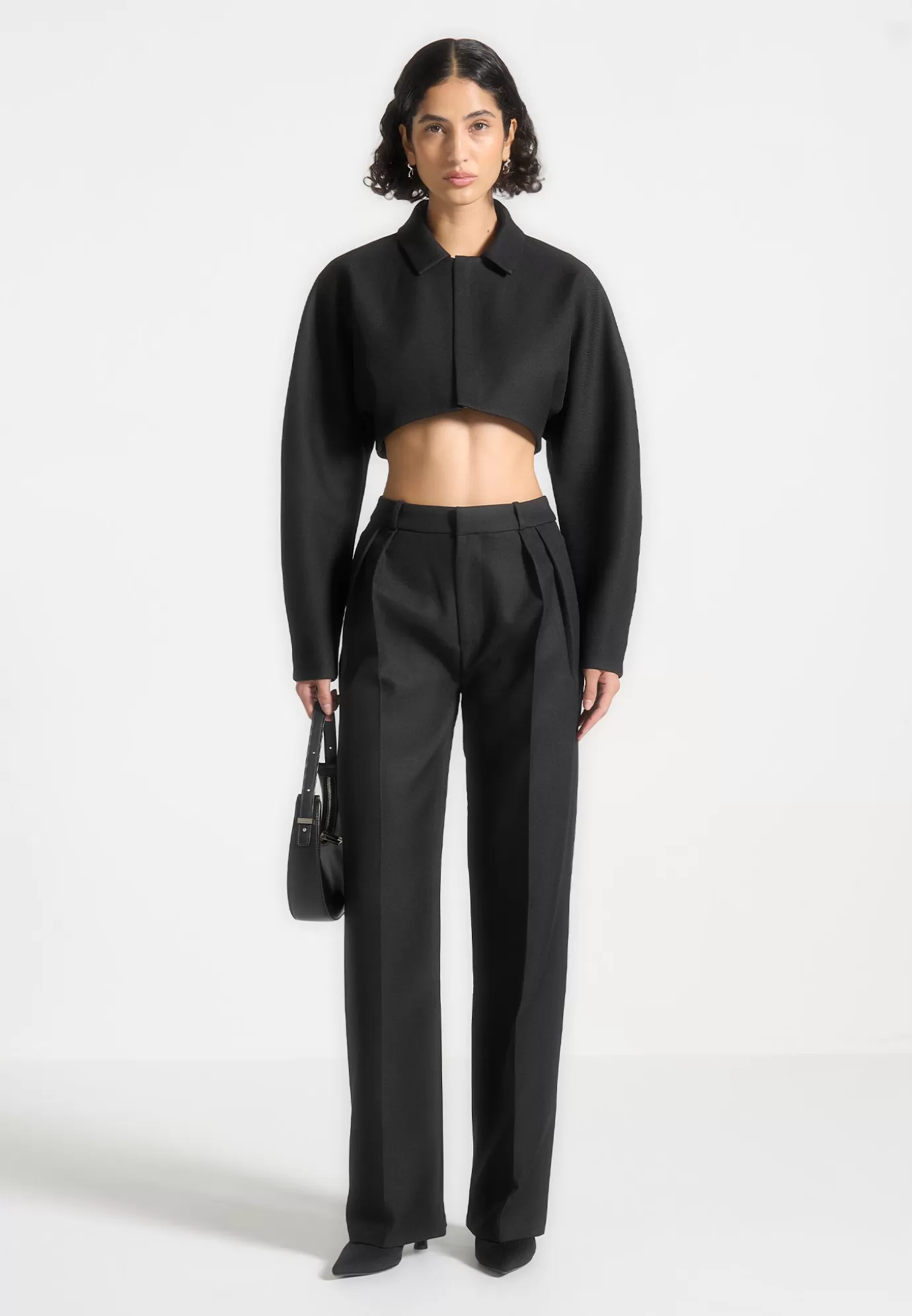 Store Tailored Super Cropped Jacket - Jackets