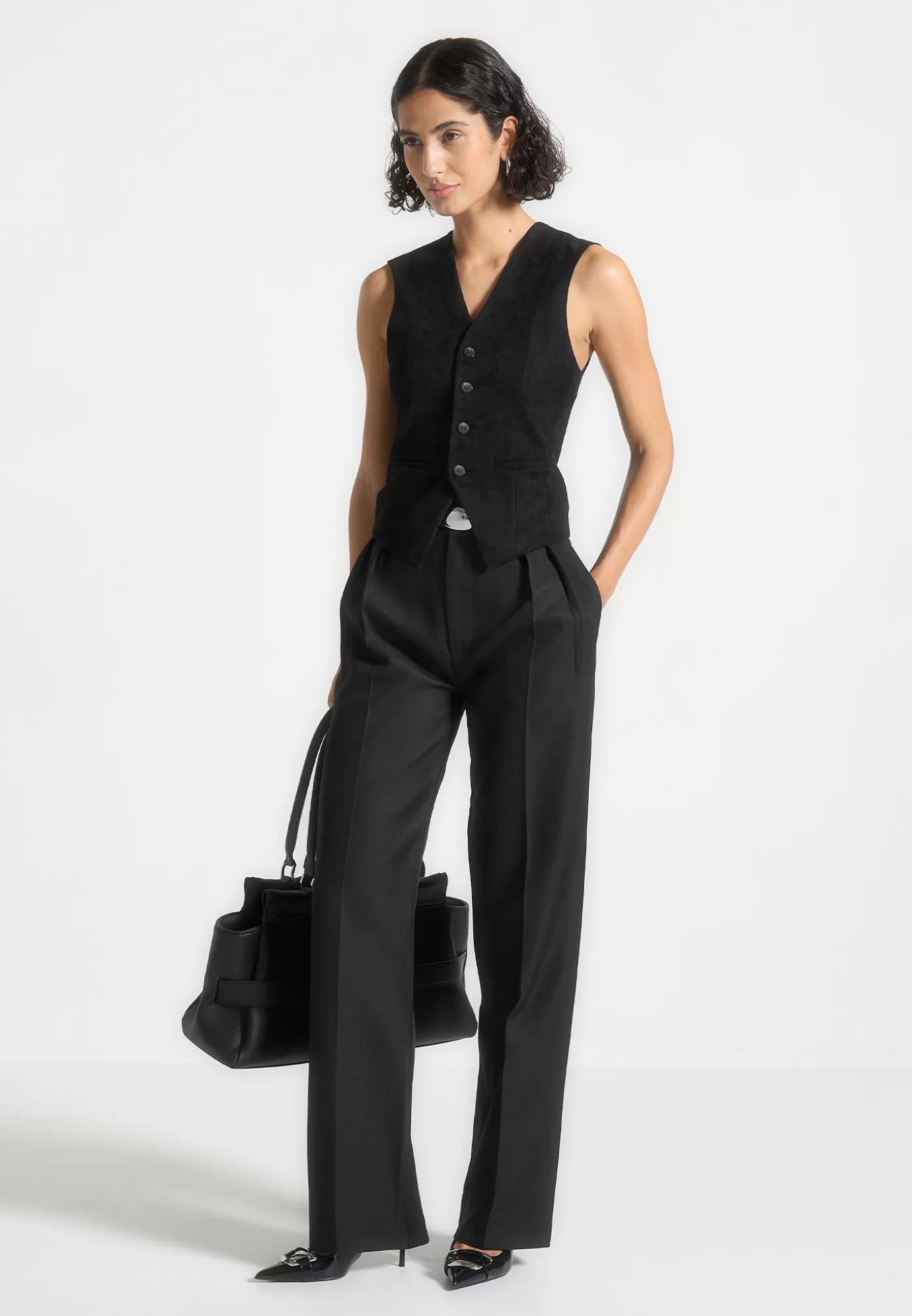 Store Tailored Twin Pleat Trousers - Suits