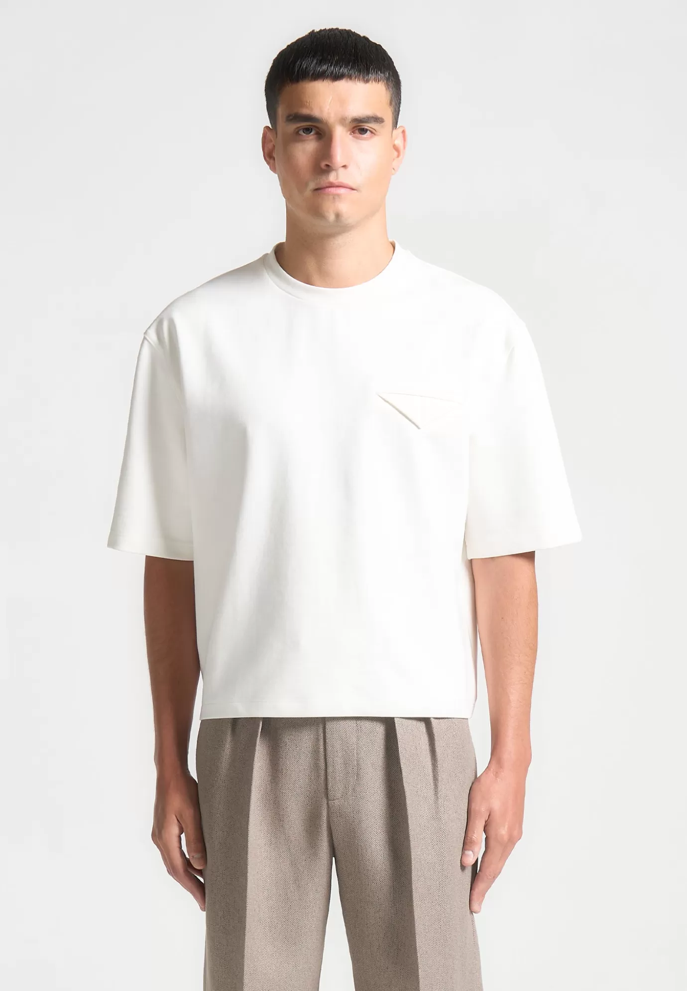 Cheap Éternel Boxy Cropped T-Shirt - T-shirts