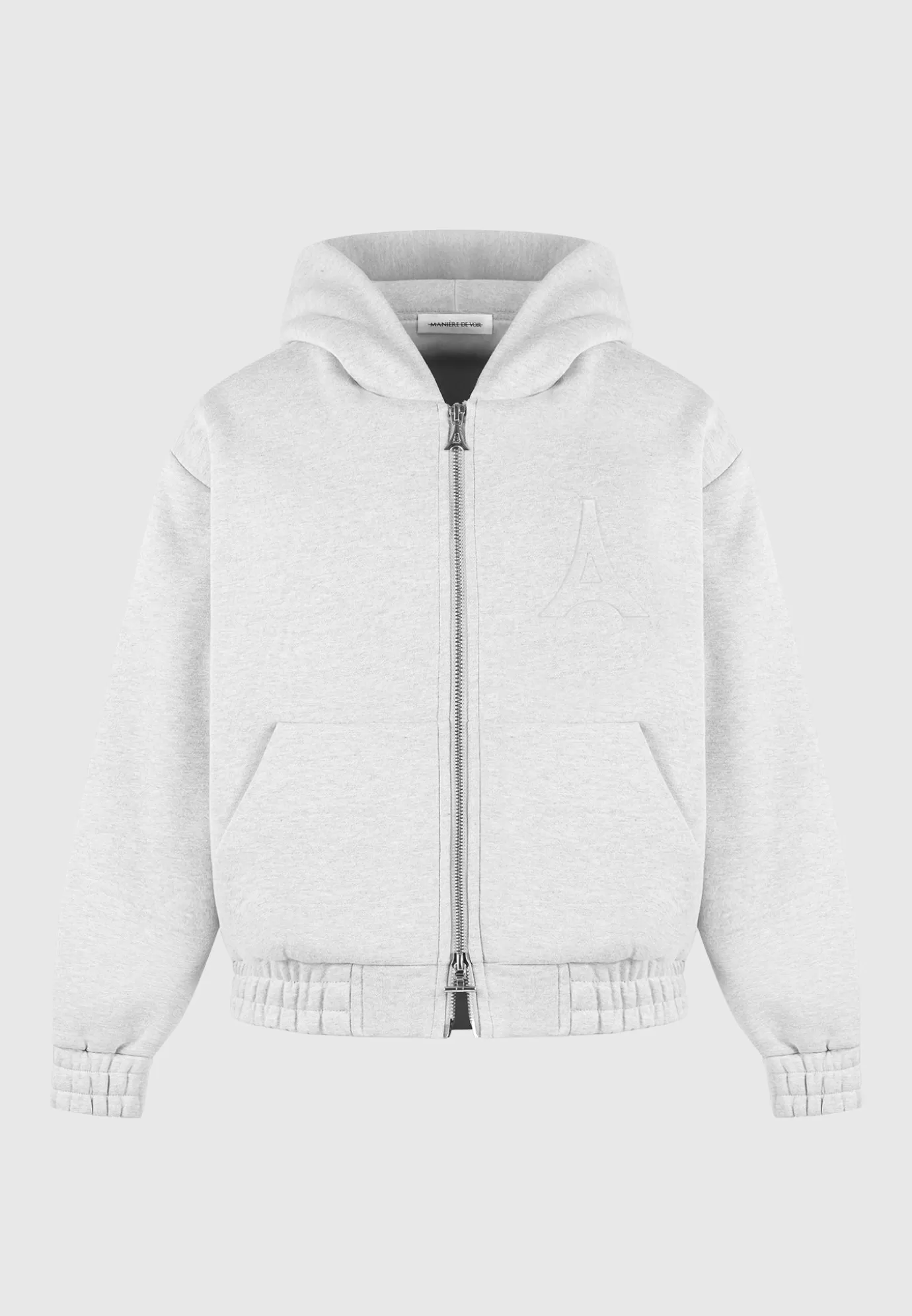 Discount Éternel Eiffel Embossed Zip Hoodie - Tracksuits