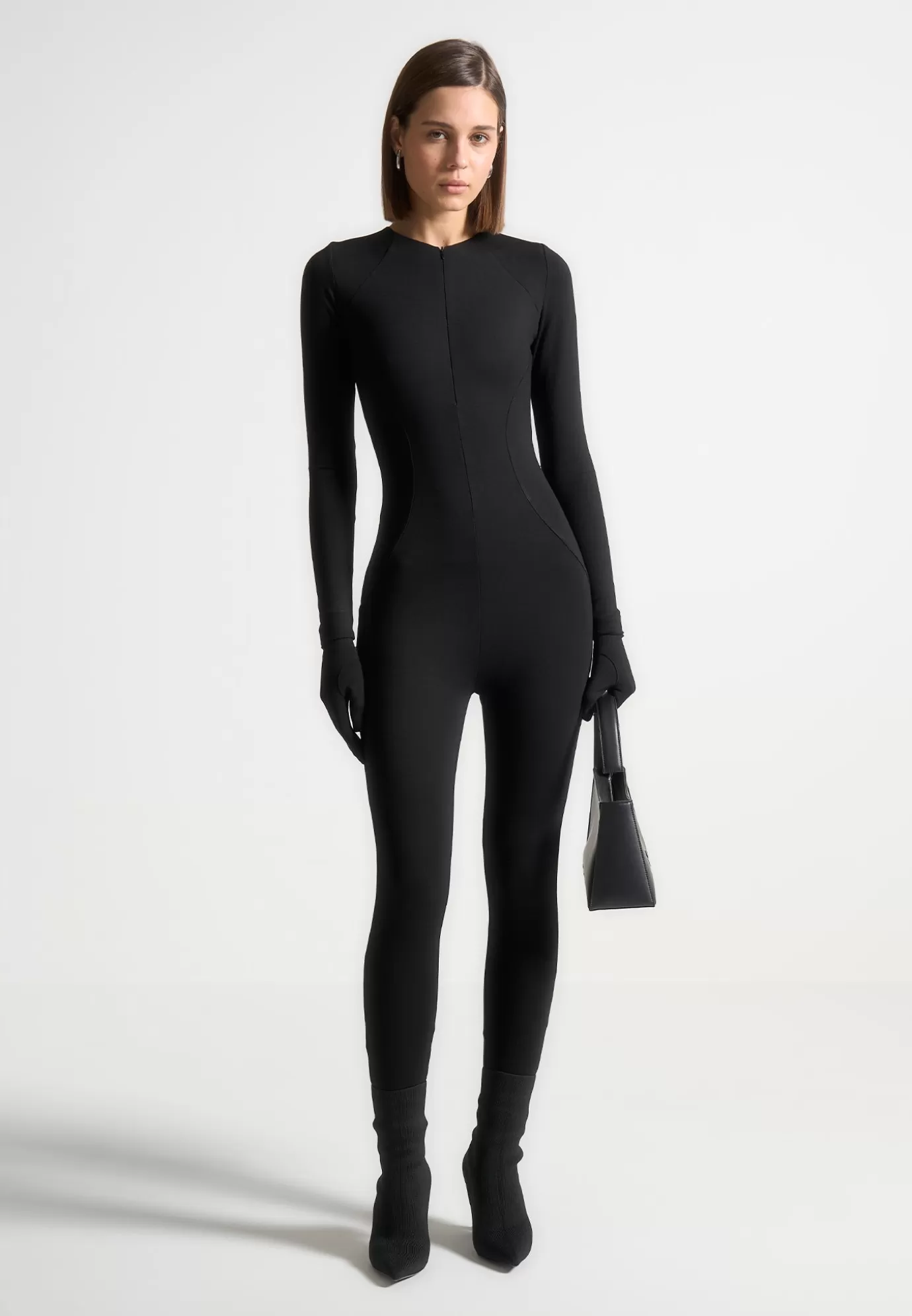 Outlet Éternelle Long Sleeve Jumpsuit with Gloves - Jumpsuits