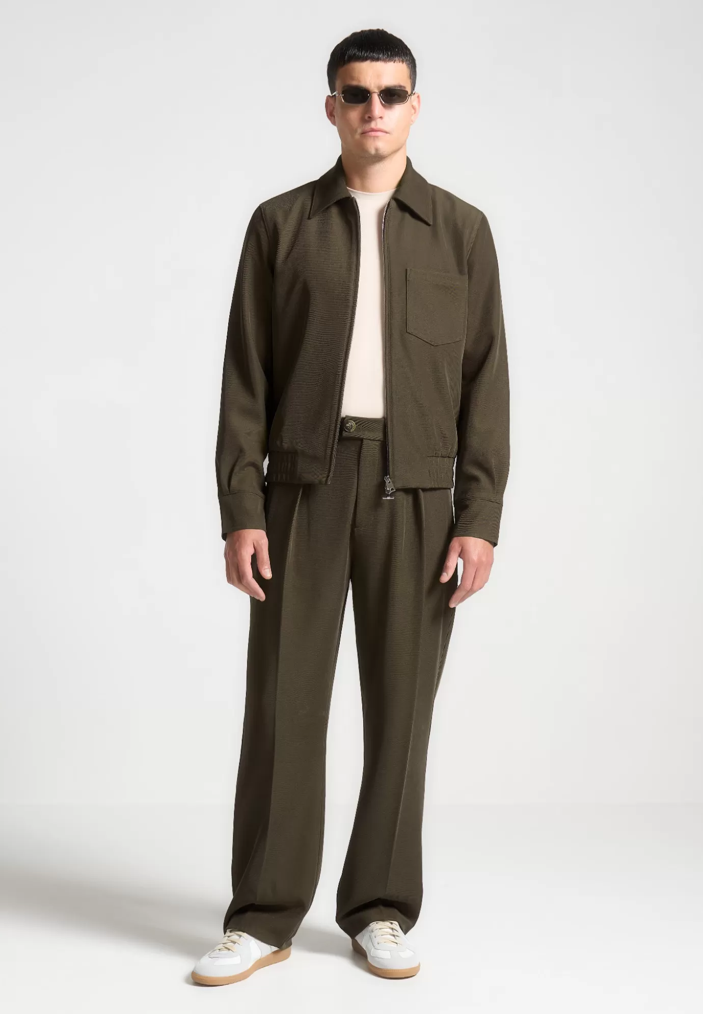 Online Twill Tailored Jacket - Jackets