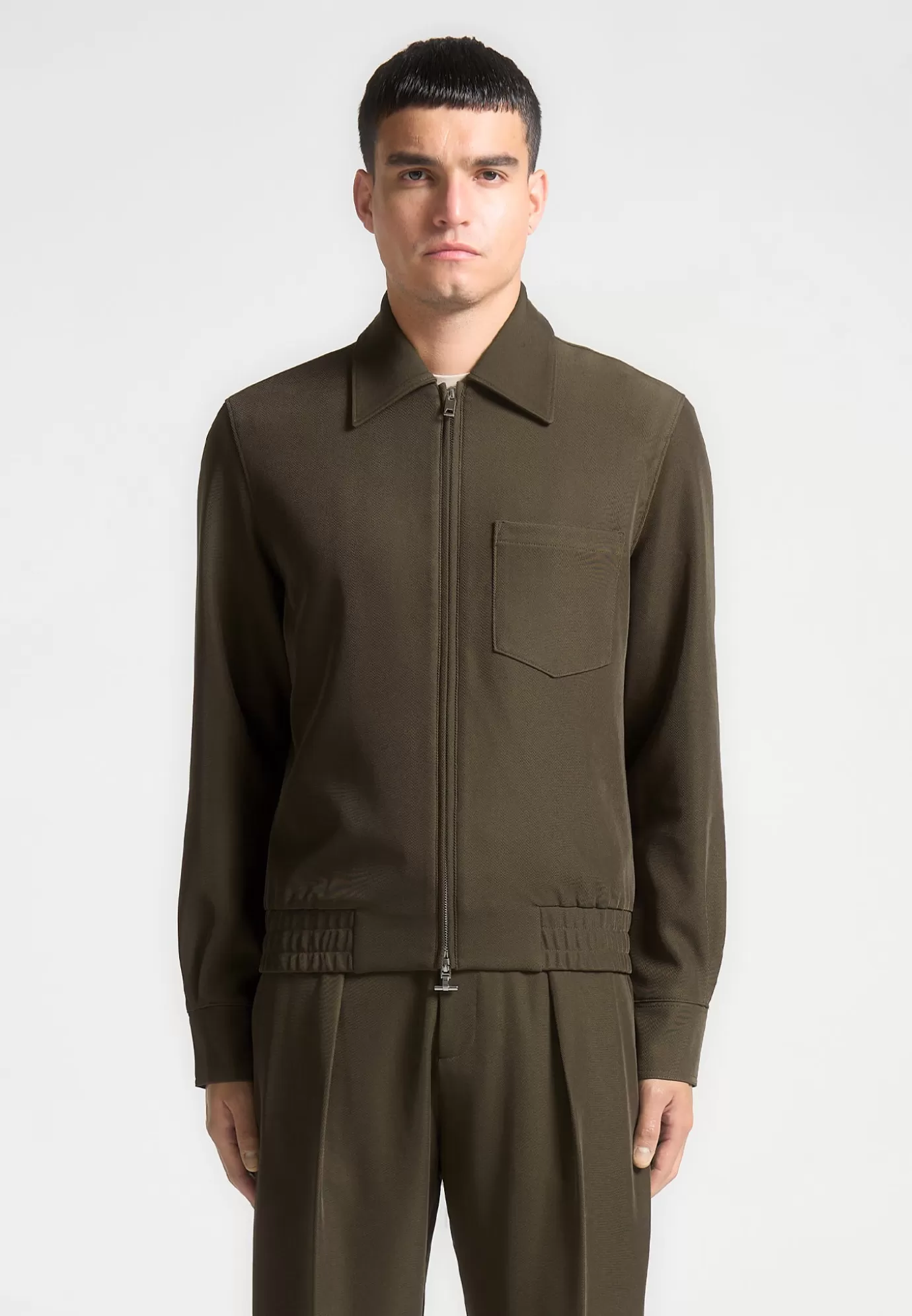 Online Twill Tailored Jacket - Jackets